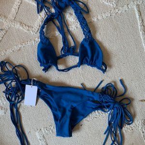 Brand new Mikoh Blue Swim suit